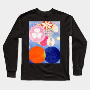 High Resolution Hilma af Klint Group Iv No 2 Childhood 1907 Long Sleeve T-Shirt